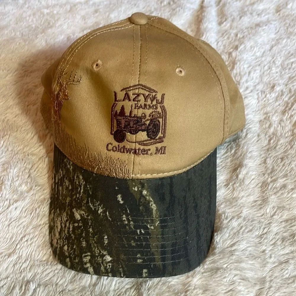Lazy J farms coldwater MI hat